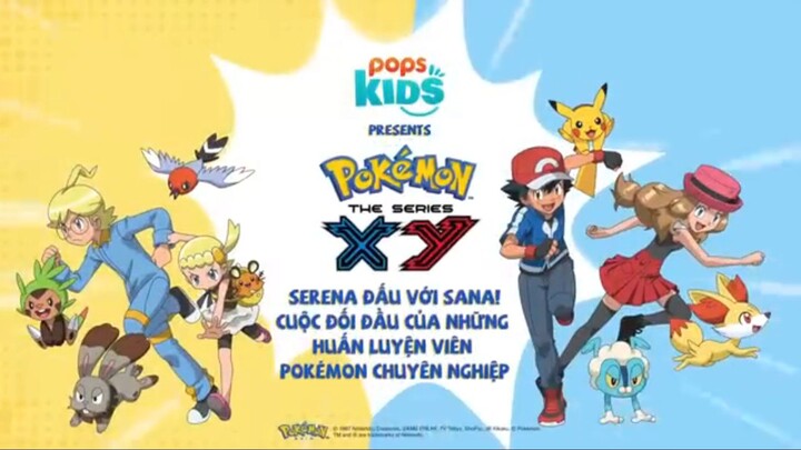 Pokemon [S17 XY] tập 41 : Cuộc Đối Đầu Của Những Huấn Luyện Viên Pokemon Lồng Tiếng