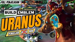 Cara main uranus gak mati mati ||uranus best build 2024 || MLBB/MOBILE LEGENDS