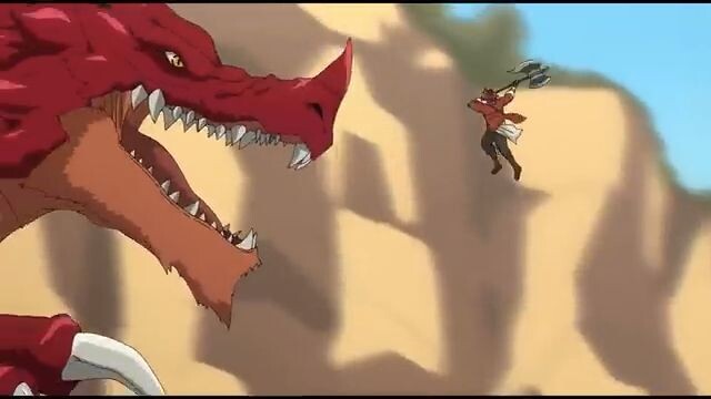 Stark vs Dragon - Frieren Beyond Journey's End