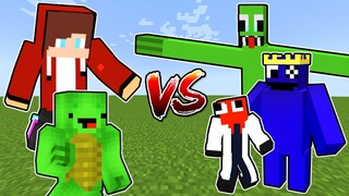 JJ and Mikey VS Rainbow Friends (Minecraft Battle)