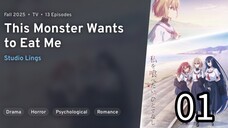 EP 01 Watashi wo Tabetai, Hitodenashi | This Monster Wants to Eat Me