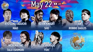 NJPW BEST OF THE SUPER Jr.32 - 22 May 2025