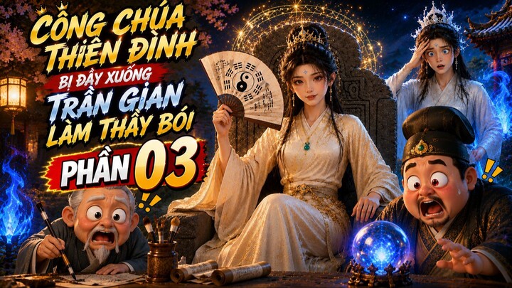Công Chúa Thiên Đình Bị Đày Xuống Trần Gian Làm Thầy Bói | P03