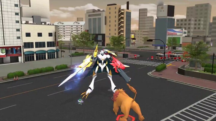 【Digimon Master】Omegamon Alter-S Combination Display