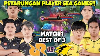 INI YG GW TUNGGU2 PERTARUNGAN PANAS ANTAR PLAYER SEAGAMES!! RRQ VS ONIC MATCH 1