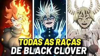 TODAS AS RAÇAS DE BLACK CLOVER EXPLICADAS