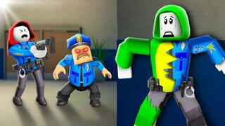 Thief Mikey Becomes A Cop | Maizen Roblox | ROBLOX Brookhaven 🏡RP - FUNNY MOMENTS