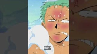 Vivi slapped Usopp so had that even Zoro couldn't recognize him