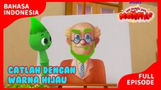 Catlah Dengan Warna Hijau | Morphle 3D (BAHASA INDONESIA)