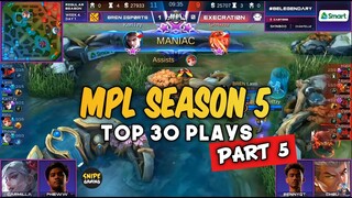 PART 5 MPL SEASON 5 TOP 30 PLAYS