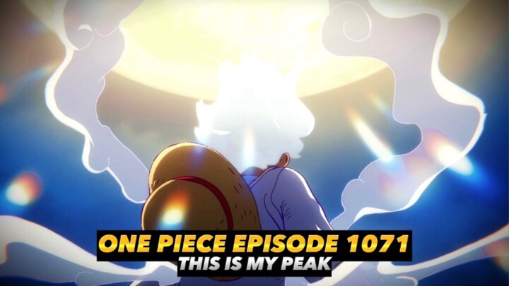 ONE PIECE EPISODE 1071