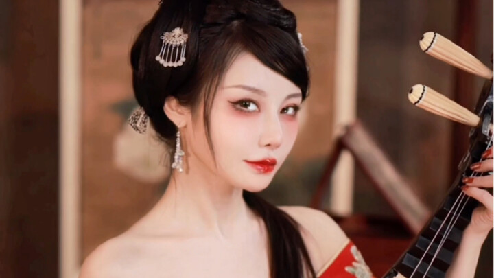 Her ambition is written all over her face.