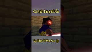 Ngôi Làng Bất Ổn Nhất Minecraft và Cô Gái Bí Ẩn - Phần 2 🤣 #shorts