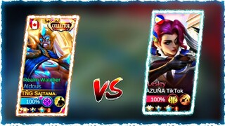 Top 1 Global Lesley Vs. Against Top 1 Global Saitama ?