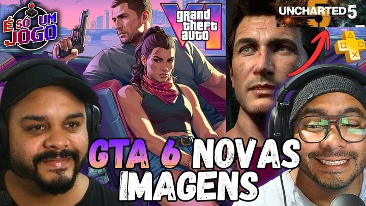 UNCHARTED 5 EM PRODUÇÃO? Novos detalhes de GTA 6 + Jogos da PS Plus de Outubro!