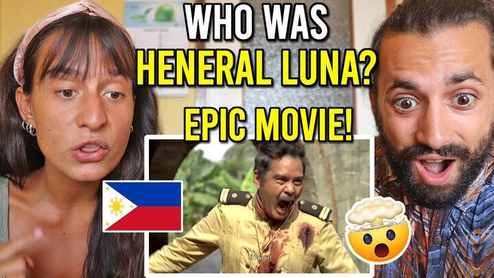 FOREIGNERS Reacting to HENERAL LUNA Official Trailer (Great FILIPINO MOVIE!)