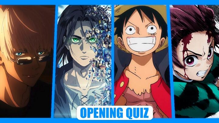 areal Kirkegård Stuepige Anime Opening Quiz (OP 2 Edition) - 50 Openings_bilibili
