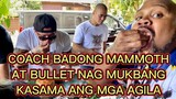 COACH BADONG MAMMOTH AT @Boss Bullet Ang Bumangga Giba NAG MUKBANG KASAMA ANG MGA AGILA