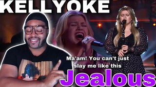 Kelly Clarkson gets double “Jealous” | Kellyoke REACTION