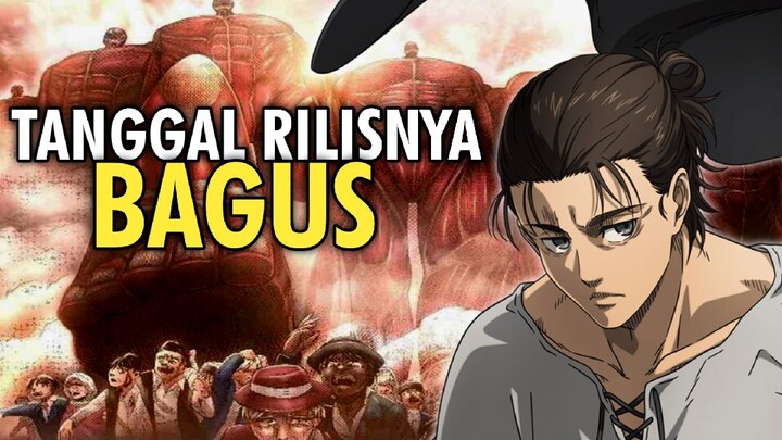 TANGGAL RILIS Attack on Titan Final Season Part 3 Episode 2 | Ran Anime Nichi