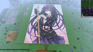 Pixel Art di Minecraft: Tohka Yatogami