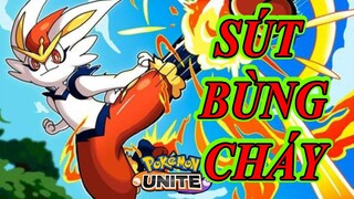 POKEMON UNITE - Trở Lại Với CINDERACE Sút Bùng Cháy Liên Quân Top Game Android Ios - Thành EJ