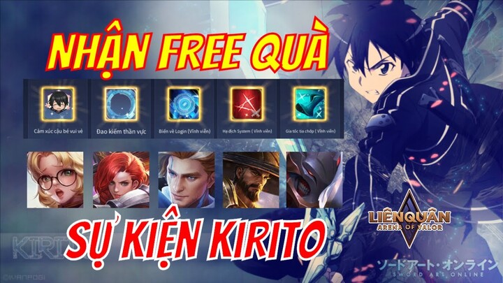 [Tổng Hợp] Chuỗi Sự Kiện Ra Mắt Kirito - Xem Để Không Bỏ Sót Phần Quà Nào Nha !! - Liên Quân Mobile