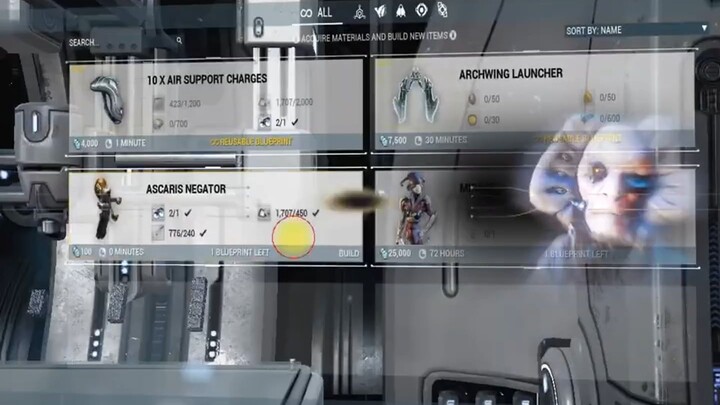 Warframe 突袭语料库资源缓存