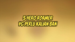 Menurut kalian siapa lagi nih yang perlu di ban?#mobilelegends #roamermlbb #Bestofbest #Bstationmlbb