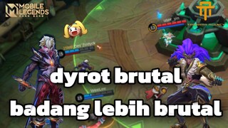 RANDOMNYA BRAWEL DIWAKTU PAGI,efek galau | MLBB GAMEPLAY