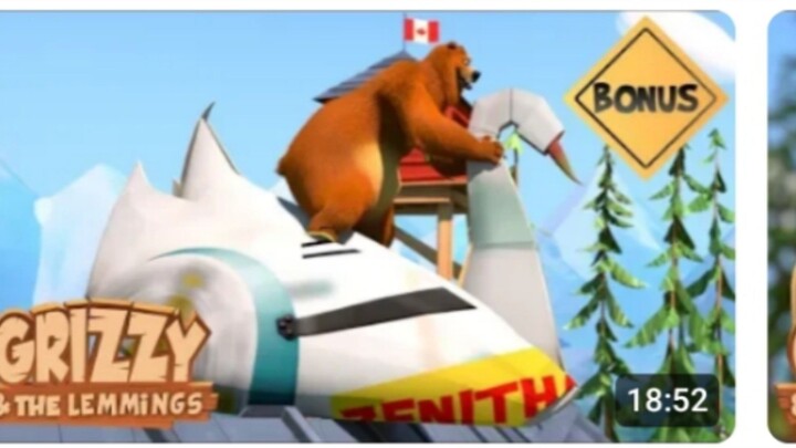 New cartoon grizzly bears and lemmings cartoon movie 🎥🎥