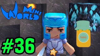 THƯỞNG THỨC MẬT ONG VÀ ĐI ĐÀO KIM CƯƠNG | Mini World #36| Top Game Giống Minecraft
