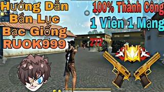 Cách Kéo Tâm Lục Bạc Giống RUOK999 1 Viên 1 Mạng Thành Công 100%|《FOX999YT》
