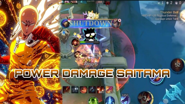 POWER DAMAGE SAITAMA