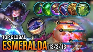 ESMERALDA BEST BUILD 2022 | TOP GLOBAL ESMERALDA GAMEPLAY | MOBILE LEGENDS✓