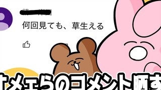 [กระต่ายน่ารำคาญ] ส่วนคอมเมนต์มันแปลกๆ ลองดูอีกทีนะ