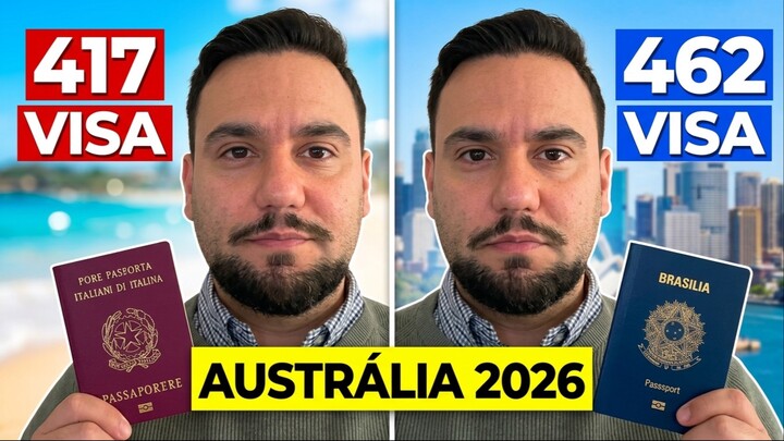 Visto de Férias e Trabalho para a Austrália em 2026 | Guia completo