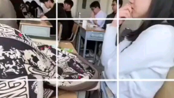 Trying to take out the teacher with Ultraman light waves, just in case my phone gets confiscated.