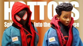 ht 最棒的蜘蛛侠 小黑蛛迈尔斯【HOTTOYS】平行宇宙蜘蛛侠 拆箱分享