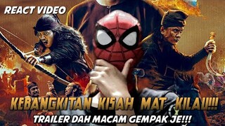 #REACTION TRAILER MAT KILAU🔥 |  SALAH SATU MOVIE HARAPAN NEGARA🤔