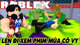 Roblox | RỦ KIA LÉN ĐI XEM PHIM TRÁNH CÔ VY NHƯNG VÔ TÌNH CHẠM TRÁN PHẢI CÔ ZOMBIE