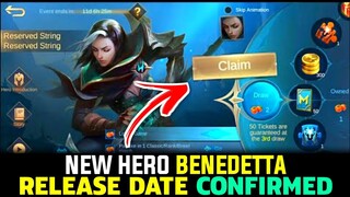 BENEDETTA RELEASE DATE CONFIRMED 100% || MOBILE LEGENDS