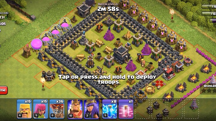 coc best attack