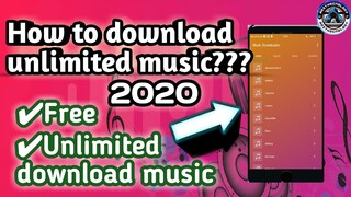 HOW TO DOWNLOAD FREE MUSIC | ANDROID DEVICES UNLIMITED MUSIC DOWNLOAD APP