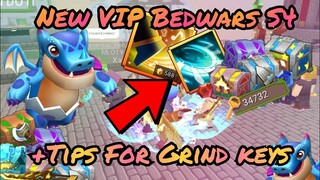 New VIP Bedwars S4 + Tips and tricks for Grind keys