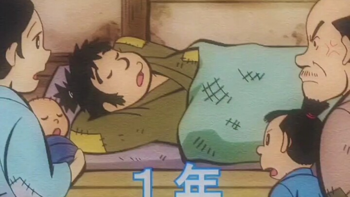 大雄凭借睡眠解决各种难题，睡7太郎枕头