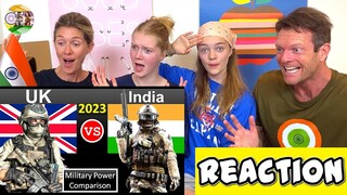 INDIA vs UK MILITARY POWER COMPARISON REACTION | BigAReact