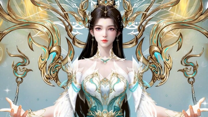 Model 3D Xiao Xuner, Dewa Pertempuran, tampilan dinamis 4K