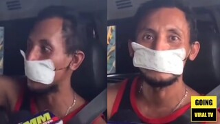 PINOY FUNNY VIDEOS & PINOY MEMES | Ginawang Facemask Yung Napkin Para Di Hulihin Ng Pulis🤣😂