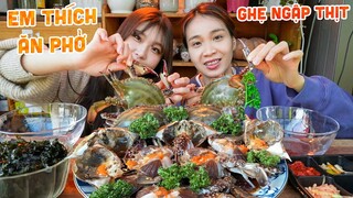 |1013| NGUYÊN MÂM GHẸ NGÂM TƯƠNG NGẬP THỊT ĐẦY GẠCH SIÊU NGON CÙNG EM GÁI HÀNG KHÔNG.